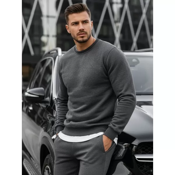  Moški pulover DSTREET BX2405 TEMNO SIVA 