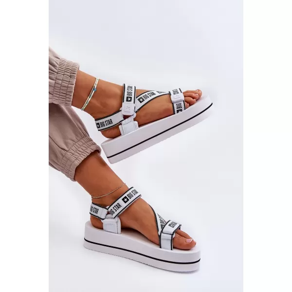  Ženski čevlji BIG STAR NN274A526 WHITE Big Star Shoes 