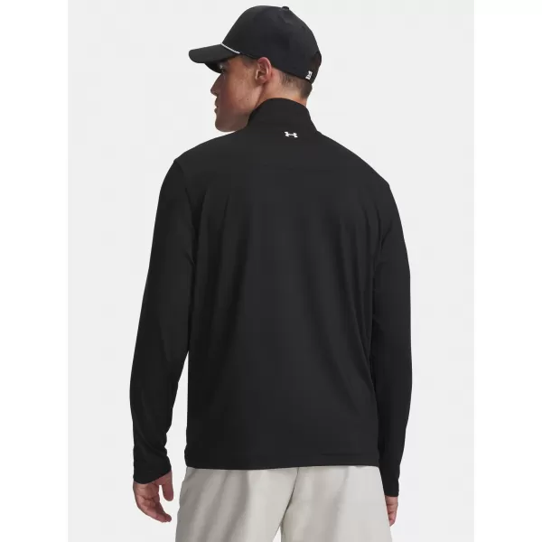  Moška majica s kratkimi rokavi UNDER ARMOUR T2G 1/4 ZIP 6010129-001 ČRNA 