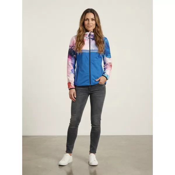  Ženska vrhunska softshell jakna ALTISPORT VOJ/ALW117JACK01 MODRA/ROZA 