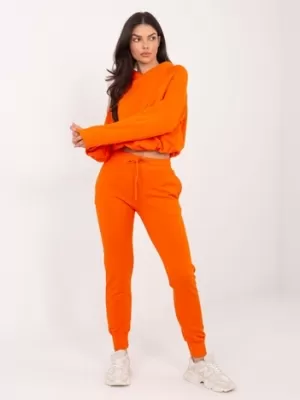 Ženski komplet BASIC FEEL GOOD RV-KMPL-5757.68 FLUORESCENTNO ORANŽNA