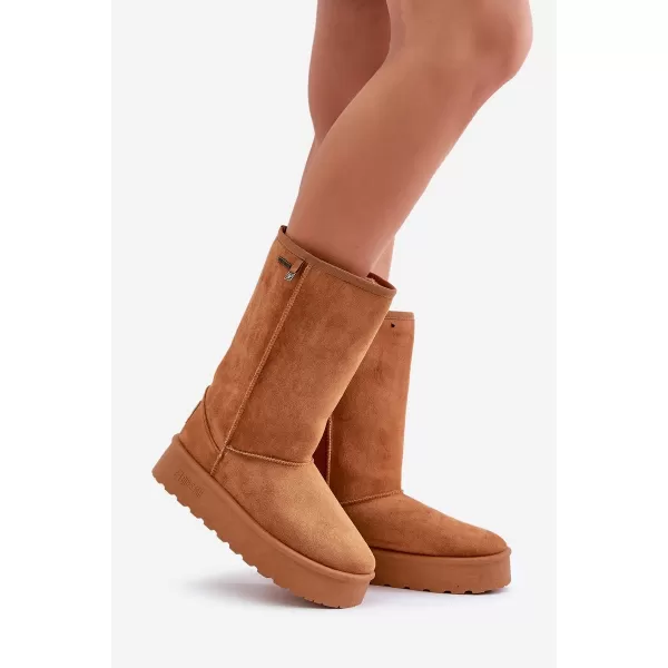  Ženski čevlji BIG STAR OO274893 BROWN/BEIGE Big Star Shoes 