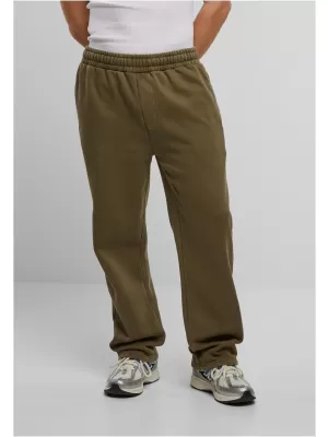 Hlače URBAN CLASSICS TB7614 TOPEL KAKI