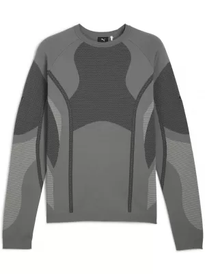 Moški pulover PUMA X SAN SAN GEAR KNIT LS 632549-08 HLADNA SREDNJE SIVA