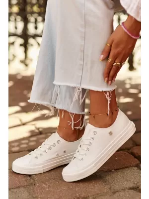Ženske superge BIG STAR NN274285 WHITE Big Star Shoes