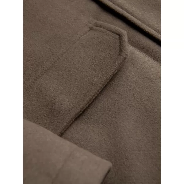  Moški plašč OMBRE OM-COWC-0132 KAKI 