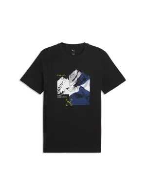 Moška majica s kratkimi rokavi PUMA GRAPHIC TEE 691779_01 ČRNA PUMA