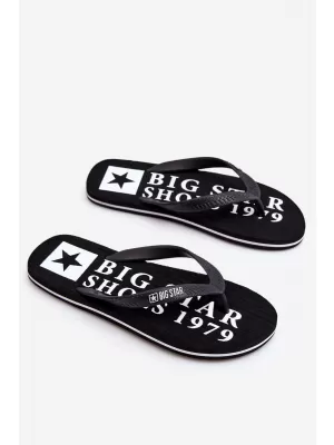 Moške japonke BIG STAR LL174444 BLACK Big Star Shoes