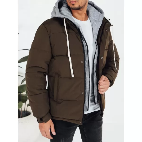 Moška jakna DSTREET TX5102 RJAVA 