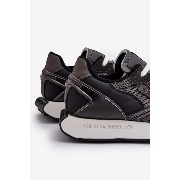  Moške superge BIG STAR NN174347 BLACK Big Star Shoes 