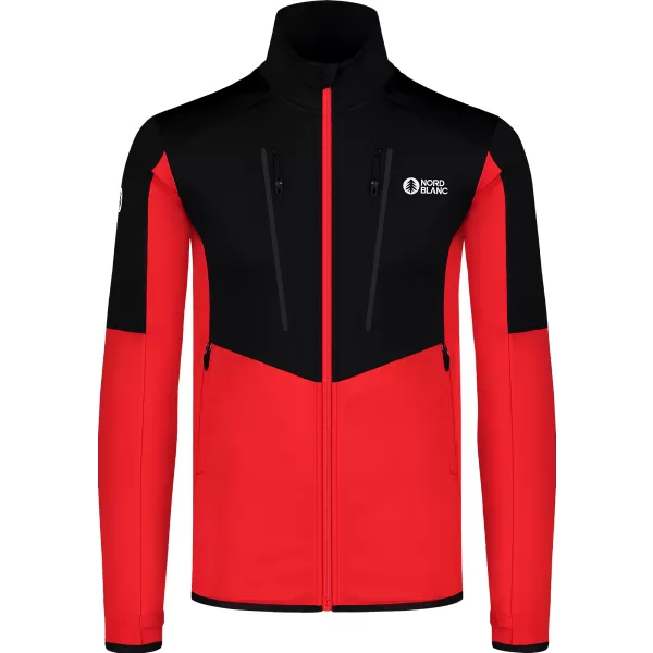  Moški powerfleece pulover NORDBLANC GROAN NBWFM8282 RDEČA 