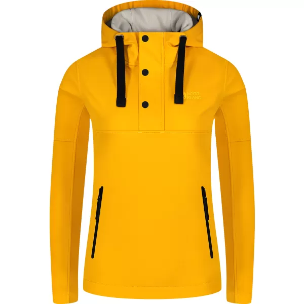  Ženska softshell jakna NORDBLANC SHOAL NBSSL8341 JANTAR 