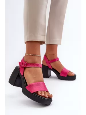 Ženske sandale ZAZOO 40386 FUSCHIA