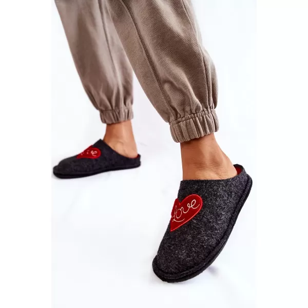  Ženski natikači BIG STAR KK276019 BLACK/RED Big Star Shoes 