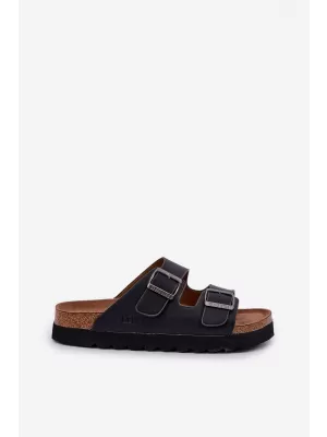 Moški natikači BIG STAR NN174531 BLACK Big Star Shoes
