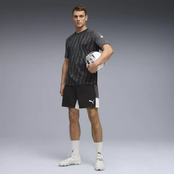  Moška funkcionalna majica PUMA INDIVIDUALLIGA GRAPH JERSEY 660578_03 PUMA ČRNA/PUMA BELA 