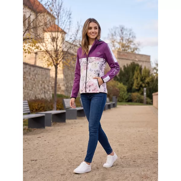  Ženska vrhunska softshell jakna ALTISPORT VOJ/ALW008JACK01 BORDO 