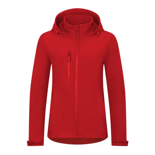  Ženska softshell jakna ALTISPORT NoPrint NP/ALW945 RDEČA 