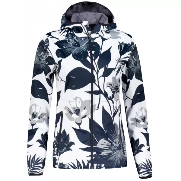  Ženska vrhunska softshell jakna ALTISPORT VOJ/ALW115JACK01 ČRNO/BELO 