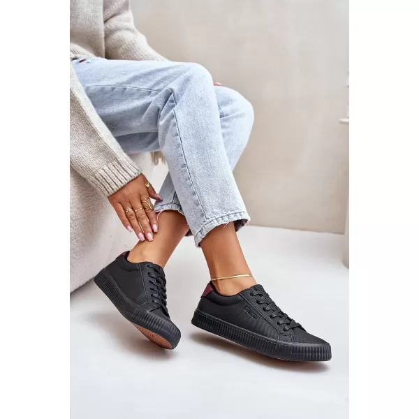  Ženske superge BIG STAR OO274A462 BLACK Big Star Shoes 