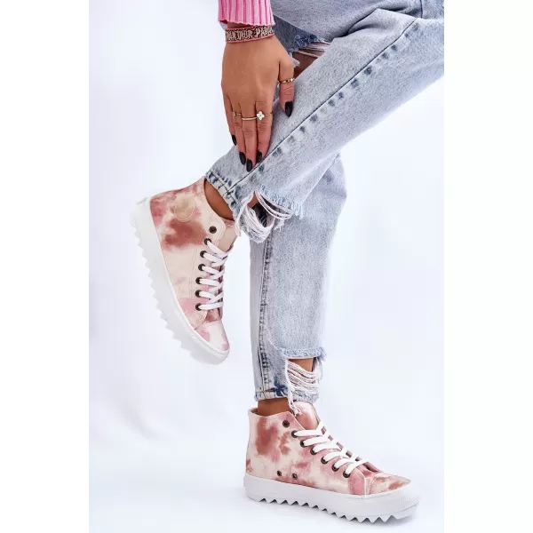  Ženske superge BIG STAR LL274048 BEIGE/NUDE Big Star Shoes 