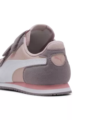 Otroški čevlji PUMA CABANA RACER SL 20 V PS 383730-22 SLEZENASTA MEGLICA/BELA/SLIVOVA MARMELADA