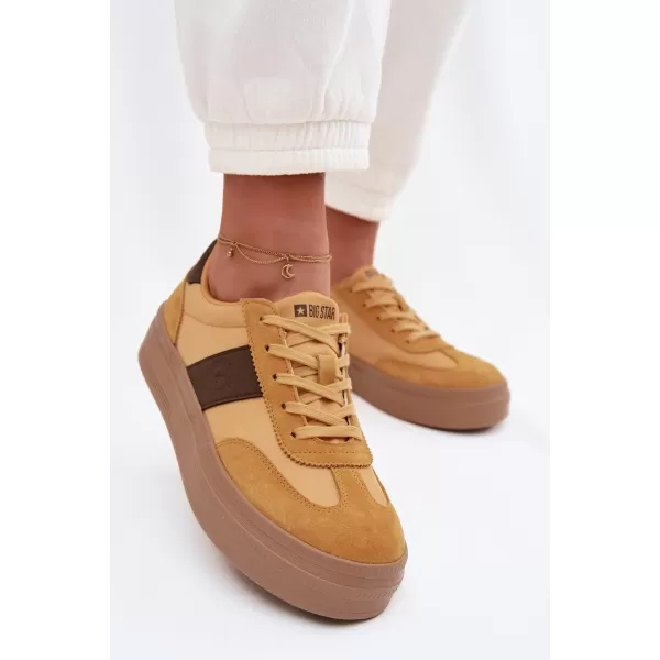  Ženske superge BIG STAR TT274166 YELLOW Big Star Shoes 