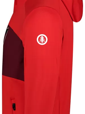 Moški powerfleece pulover NORDBLANC BRACKEN NBWFM8286 RDEČA