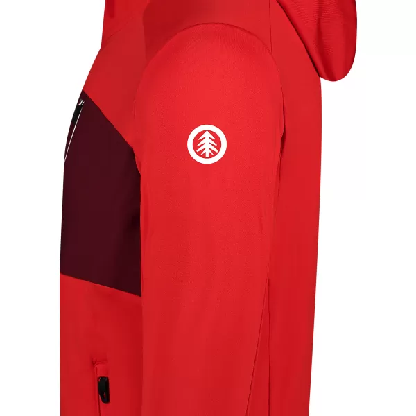  Moški powerfleece pulover NORDBLANC BRACKEN NBWFM8286 RDEČA 