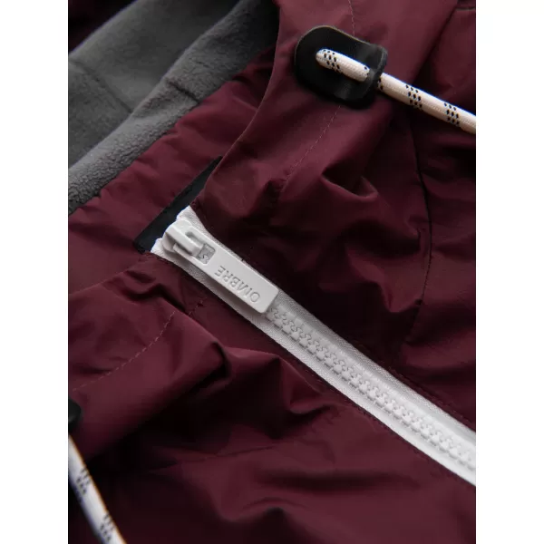  Moška jakna OMBRE OM-JANP-0242 BORDO-SIVA 