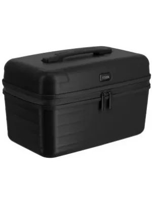Kozmetični kovček TITAN Upgrade Beautycase NOČNA SENKA ČRNA