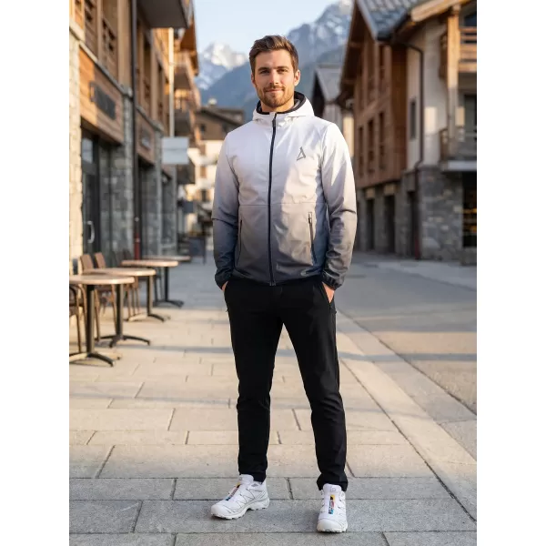  Moška vrhunska softshell jakna ALTISPORT VOJ/ALM126JACK01 ČRNO-BELO 