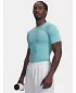 Moška majica s kratkimi rokavi UNDER ARMOUR HG ARMOUR COMP SS 1361518-425 MODRA