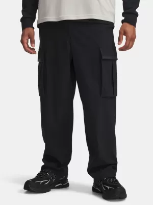Moške športne hlače UNDER ARMOUR UNSTPBLE TXTR WOVEN CARGO 6003862-001 ČRNA