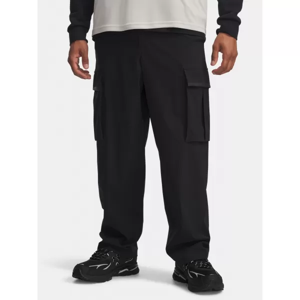  Moške športne hlače UNDER ARMOUR UNSTPBLE TXTR WOVEN CARGO 6003862-001 ČRNA 