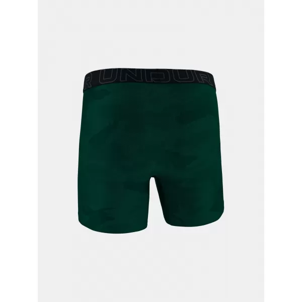  Moške boksarice UNDER ARMOUR UA PERFORMANCE TECH - PRINT 6IN - 1PK 1383875-338 ZELENA 