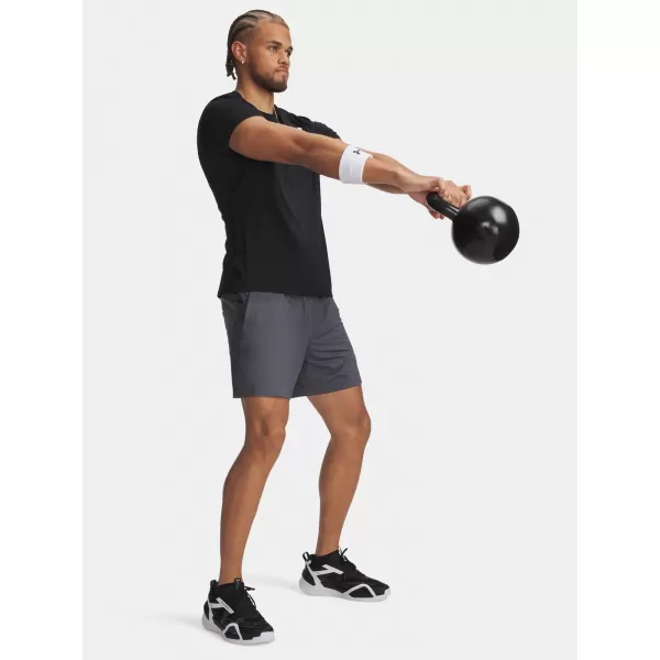  Moške kratke hlače TECH VENT 7IN SHORTS NEW 6010858-025 SIVA Under Armour 