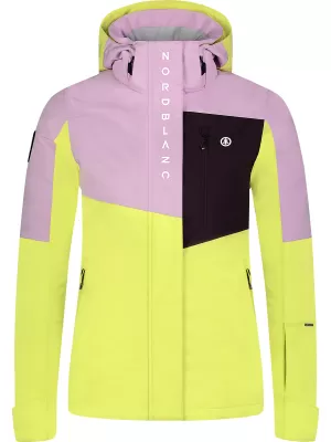 Ženska smučarska jakna NORDBLANC LILT NBWJL8302 JANTAR