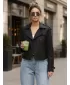 Ženski plašč DSTREET NY0770 ČRNA