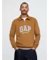 Moški pulover GAP POLO HALF ZIP SWEATSHIRT 744734-00 SVETLO RJAVA