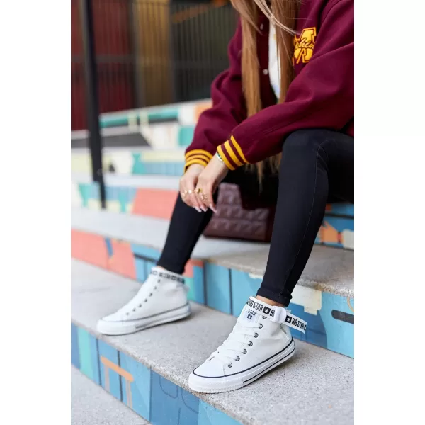  Ženske superge BIG STAR GG274027 WHITE Big Star Shoes 