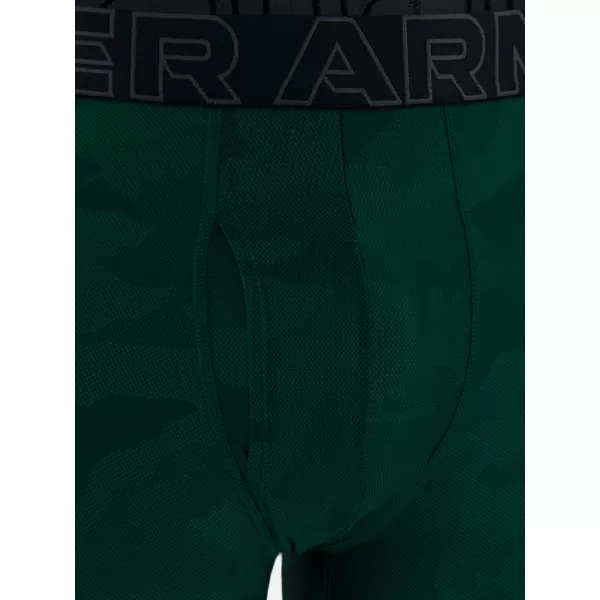  Moške boksarice UNDER ARMOUR UA PERFORMANCE TECH - PRINT 6IN - 1PK 1383875-338 ZELENA 