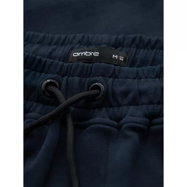  Moške trenirke OMBRE OM-PASK-0281 TEMNO MODRA 