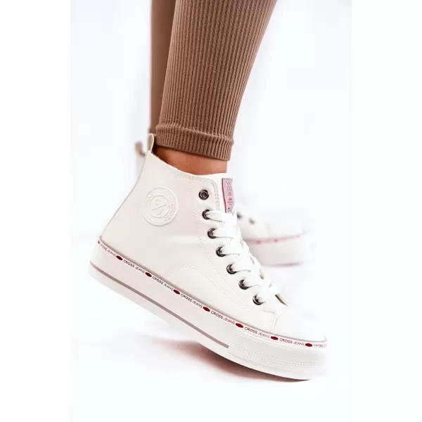  Ženske superge CROSS KK2R4044C WHITE Cross Jeans 