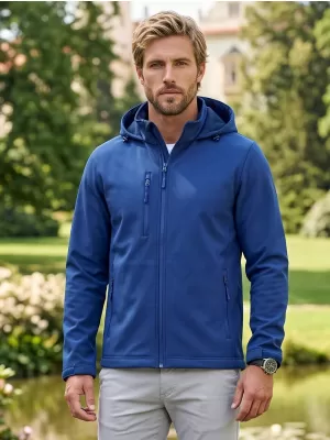 Moška softshell jakna ALTISPORT NoPrint NP/ALM845 KRALJEVSKO MODRA