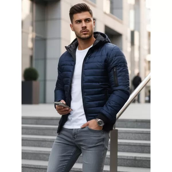  Moška jakna DSTREET TX2228 TEMNO MODRA 