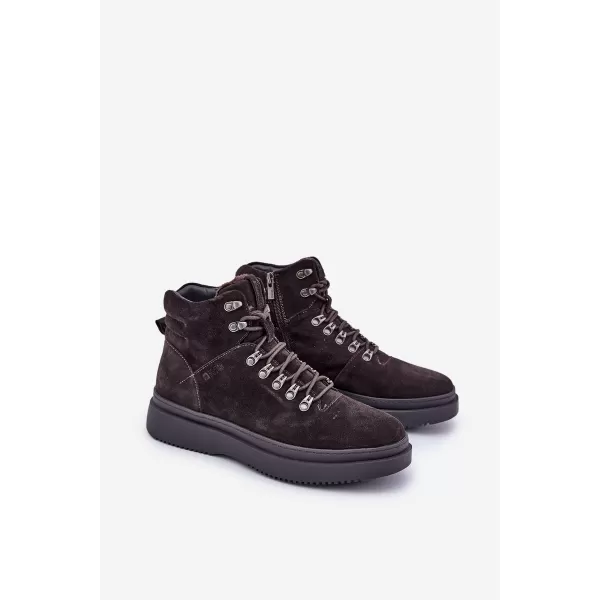  Moški čevlji BIG STAR OO174189 BROWN/BEIGE Big Star Shoes 