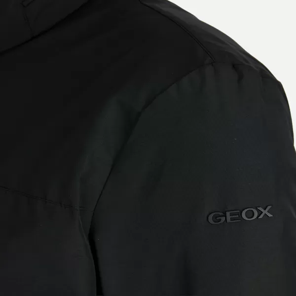  Moška jakna GEOX VINCIT G014350 ČRNA 