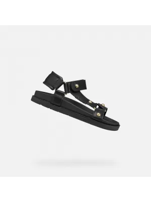 Dekliški sandali GEOX SANDAL FOAMMENTERA J65P0D000BCC9999 ČRNA