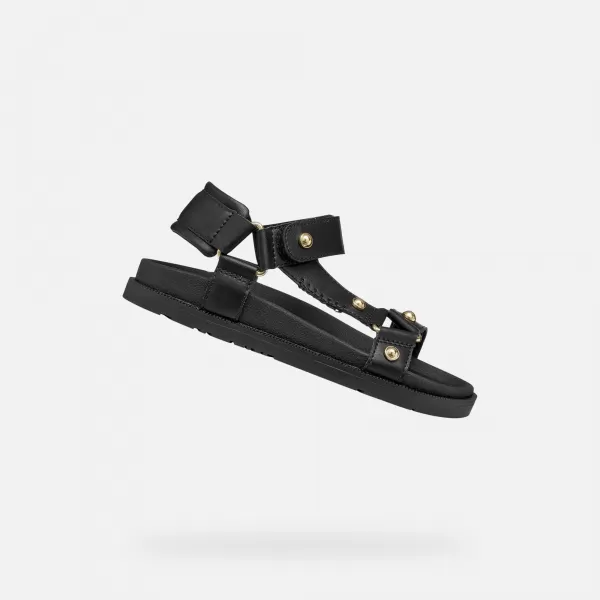  Dekliški sandali GEOX SANDAL FOAMMENTERA J65P0D000BCC9999 ČRNA 